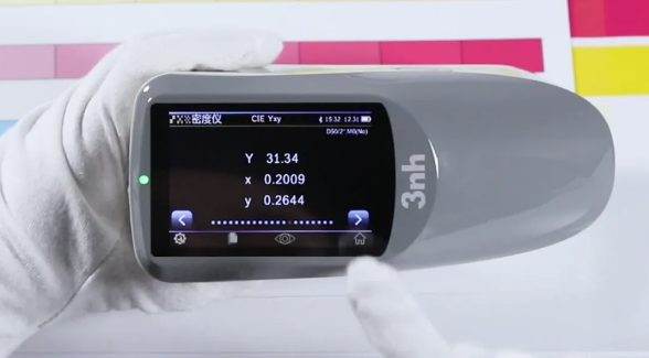 密度儀測CIE Yxy 密度儀測CIE Yxy